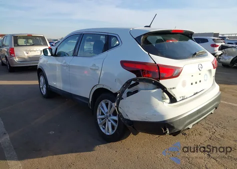 2019 Nissan Rogue Sport S z USA, uszkodzony, nr VIN JN1BJ1CR0KW332402